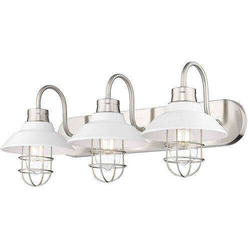 Lana 3 Light 26 inch Pewter Bath Fixture Wall Light